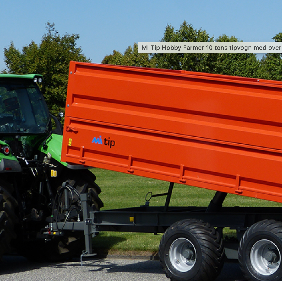 Køb din MI Tip Hobby Farmer tipvogn hos Karl Mertz